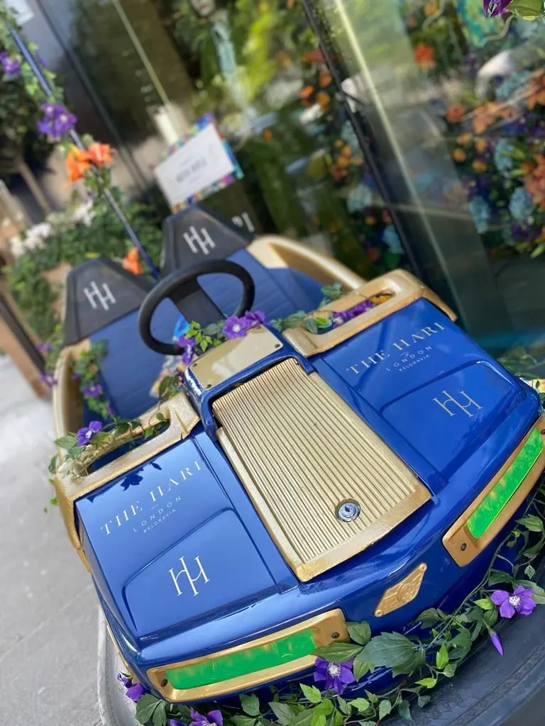 Old school bumper car, completely repainted by Lee Niven, Dumfries