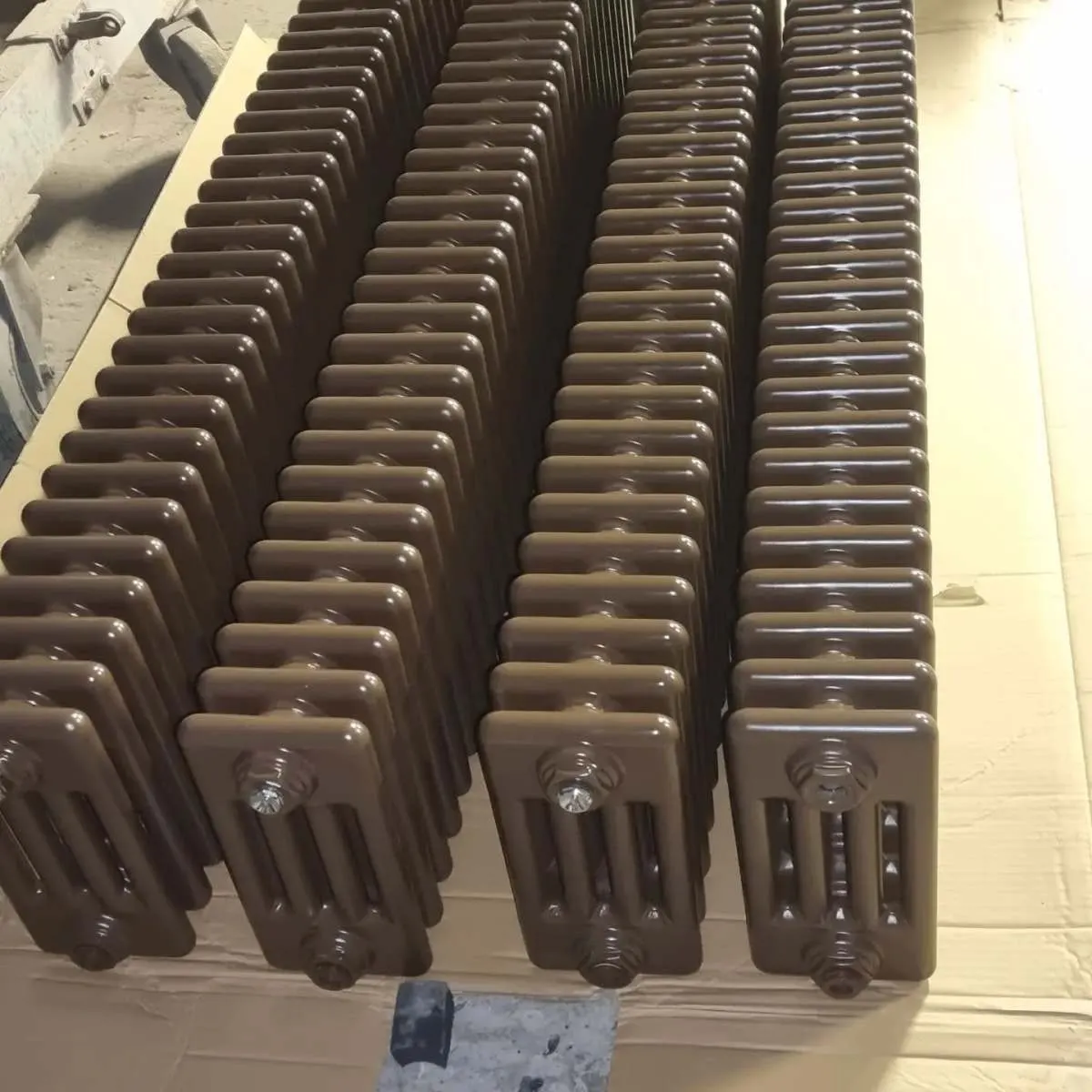 Old style column radiators by Lee Niven, Dumfries
