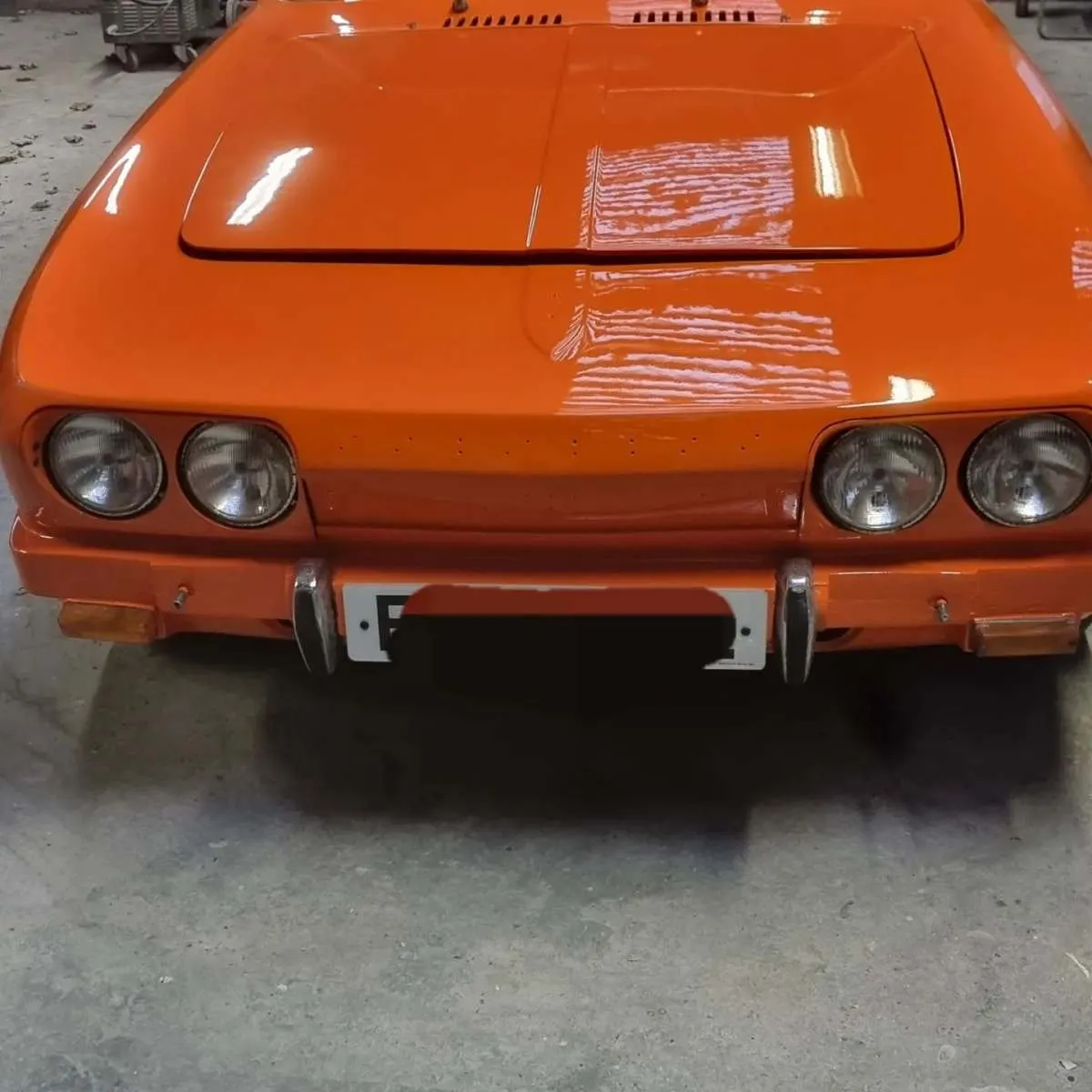 Orange Scimitar after a respray by Lee Niven, Dumfries