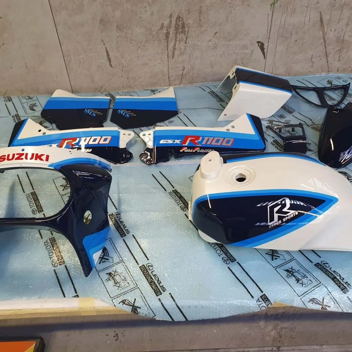 Suzuki GSX-R panels by Lee Niven, Dumfries