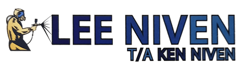 Lee Niven spray painter logo